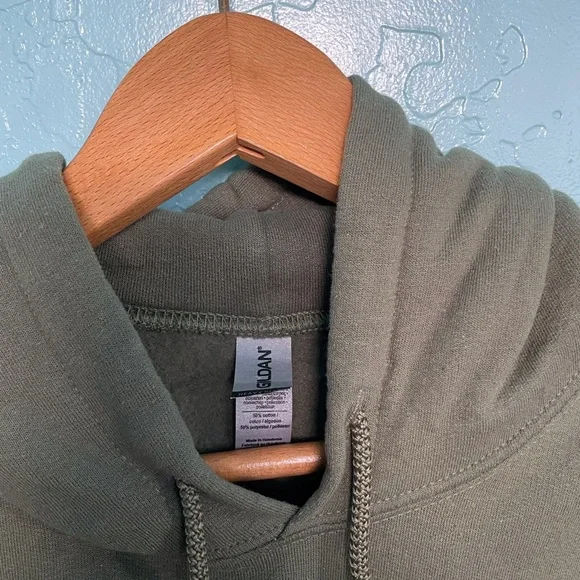 Books over bakwaas green hoodie size Medium - Picture 5 of 10
